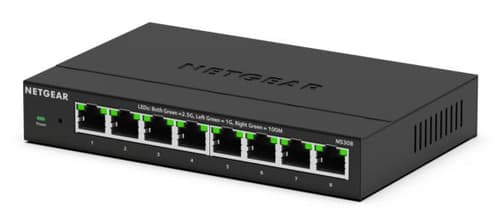 NETGEAR MS308 - Switch - multi-gigabit - unmanaged - 8 x 100/1000/2.5G - desktop, wall-mountable