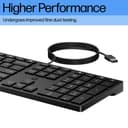 HP Desktop 320K - Keyboard - USB - UK - Smart Buy thumbnail 7