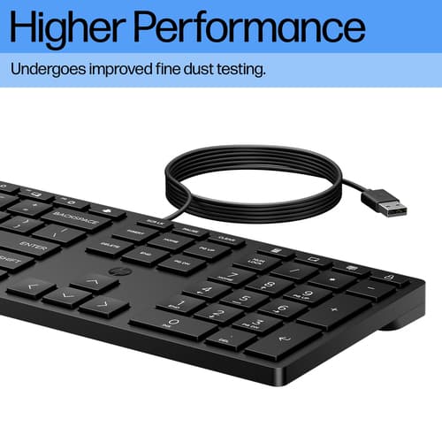 HP Desktop 320K - Keyboard - USB - UK - Smart Buy — view 8