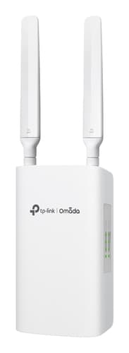 TP-Link Omada ER703WP-4G-Outdoor V1 - Gateway - 1GbE - Wi-Fi 6 - 4G - 2.4 GHz, 5 GHz - SIP - 4G LTE-FDD B1/B3/B5/B7/B8/B20/B28/B32 4G LTE-TDD B38/B40/B41 3G DC-HSDPA/HSPA+/HSDPA/HSUPA/WCDMA B1/B3/B5/B8 - cloud-managed - wall / pole mountable