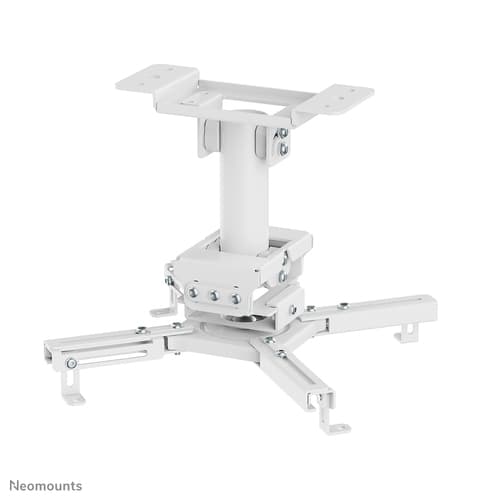 Neomounts CL25-530WH1 - Mounting kit (ceiling mount) - full-motion - for projector - easy-install, height 25.5 cm - steel - white — view 5