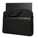 Targus GeoLite EcoSmart Slim Brief - Notebook carrying case - 17.3" - black