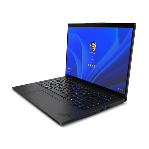 Lenovo ThinkPad L14 Gen 5 21L5 - 180-degree hinge design - AMD Ryzen 3 Pro - 7335U / up to 4.3 GHz - Win 11 Pro - Radeon 660M - 16 GB RAM - 256 GB SSD TCG Opal Encryption 2, NVMe - 14" IPS 1920 x 1200 - Gigabit Ethernet - Wi-Fi 6E, Bluetooth - black - kbd: UK — view 5