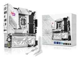ASUS ROG STRIX B860-G GAMING WIFI - Motherboard - micro ATX - LGA1851 Socket - B860 Chipset - USB4, USB 3.2 Gen 2, USB-C 3.2 Gen 2x2, USB 3.2 Gen 1 - Wi-Fi 7, 2.5 Gigabit LAN, Bluetooth - onboard graphics (CPU required) - HD Audio (8-channel)