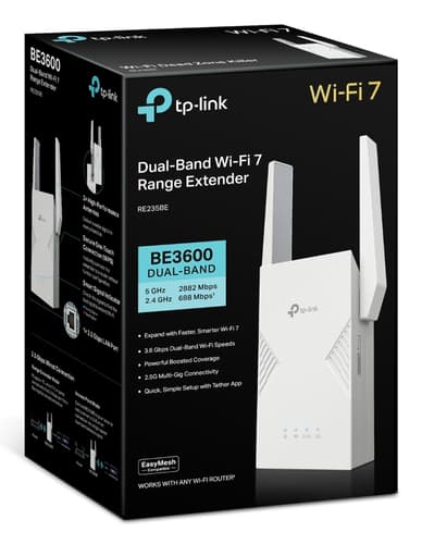  TP-Link BE3600 Network transmitter & receiver White 2500 Mbit/s — view 13