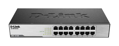 D-Link 16-port 10/100 Desktop Switch