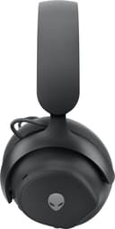 Alienware Pro Wireless Gaming Headset - Headset - full size - Bluetooth / 2.4 GHz radio frequency - wireless, wired - active noise cancelling - USB - Dark Side of the Moon thumbnail 6