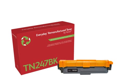 Everyday - High capacity - black - compatible - box - remanufactured - toner cartridge (alternative for: Brother TN247BK) - Green World Alliance return programme - for Brother DCP-L3510, L3517, L3550, HL-L3210, L3230, L3270, MFC-L3710, L3730, L3750, L3770