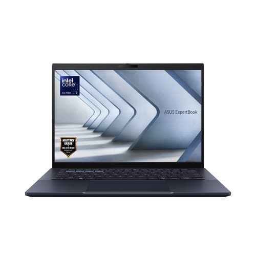 ASUS ExpertBook B5 B5604CMA-QVU715X - 180-degree hinge design - Intel Core Ultra 7 - 155U / up to 4.8 GHz - Win 11 Pro - Intel Graphics - 16 GB RAM - 512 GB SSD NVMe - 16" 1920 x 1200 - Gigabit Ethernet - Wi-Fi 6E, Bluetooth - star black