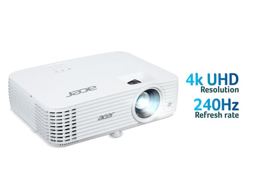 Acer H6815BD - DLP projector - 3D - 4000 lumens - 3840 x 2160 - 16:9 - 4K — view 3