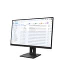 Lenovo ThinkVision E27-40 - LED monitor - 27" - 1920 x 1080 Full HD (1080p) - IPS - 300 cd/m� - 1500:1 - 4 ms - HDMI, VGA, DisplayPort - speakers - raven black thumbnail 4