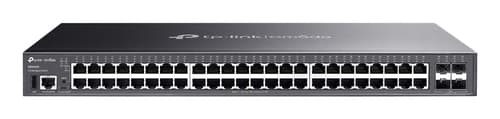TP-Link Omada SG5452X V1 - Switch - L3 Lite - Managed - 48 x 10/100/1000 + 4 x 10Gb Ethernet SFP+ - rack-mountable
