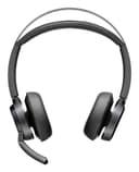 Poly Voyager Focus 2-M - Headset - on-ear - Bluetooth - wireless, wired - active noise cancelling - USB-A via Bluetooth adapter - black - Certified for Microsoft Teams thumbnail 1