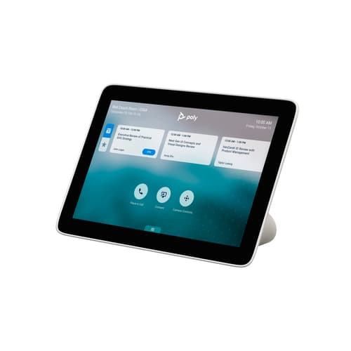 Poly TC8 - Touch controller - Zoom Certified, Certified for Microsoft Teams - white — view 7