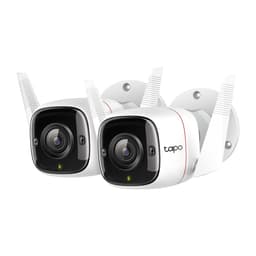 Tapo C310 V2 - Network surveillance camera - outdoor - weatherproof - colour (Day&Night) - 3 MP - 2304 x 1296 - 1296p - fixed focal - audio - wireless - Wi-Fi - 2.4GHz radio - H.264 (pack of 2)