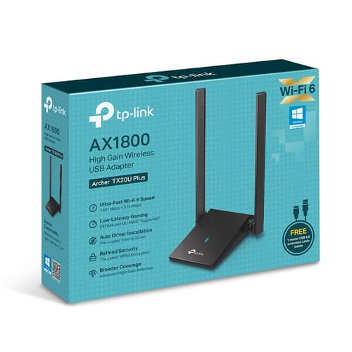 AX1800 HG DBAND WI-FI 6 USB ADP — view 7
