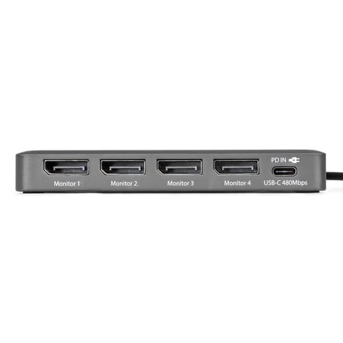 StarTech.com - Docking station - USB-C / Displayport - 4 x DP - TAA Compliant — view 7