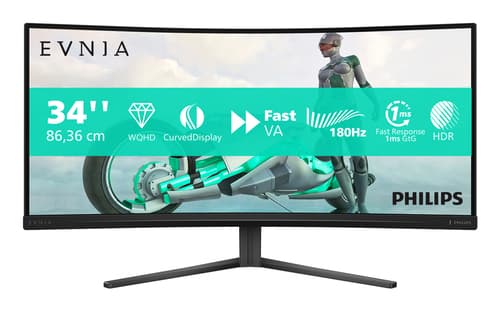 Philips Evnia 3000 34M2C3500L - LED monitor - gaming - curved - 34"