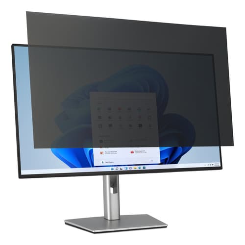 Kensington - Display privacy filter - 2-way - removable - adhesive, hinge tabs - 24"