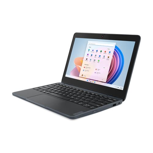 Lenovo 100w Gen 4 82VK - Intel N-series - N100 / up to 3.4 GHz - Win 11 Pro - UHD Graphics - 4 GB RAM - 128 GB SSD NVMe - 11.6" TN 1366 x 768 (HD) - Wi-Fi 6 - slate grey - kbd: UK — view 12