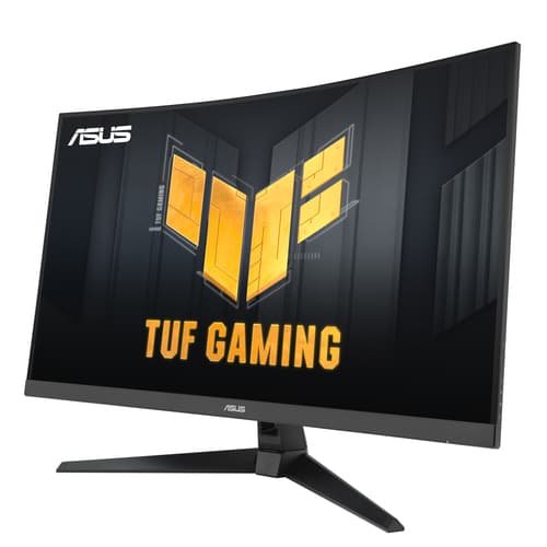 ASUS TUF Gaming VG32WQ3B - LED monitor - gaming - curved - 32" - 2560 x 1440 QHD @ 180 Hz - Fast VA - 300 cd/m� - 3500:1 - HDR10 - 0.5 ms - 2xHDMI, DisplayPort - speakers - black — view 3