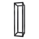 APC NetShelter 4 Post Open Frame Rack - Rack - black - 44U - for P/N: SUA5000RMI5U thumbnail 1