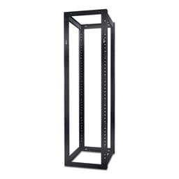 APC NetShelter 4 Post Open Frame Rack - Rack - black - 44U - for P/N: SUA5000RMI5U
