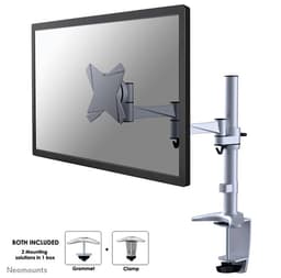 Neomounts FPMA-D1330 - Mounting kit - full-motion - for LCD display - silver - screen size: 10"-30" - clamp mountable, grommet, desk-mountable