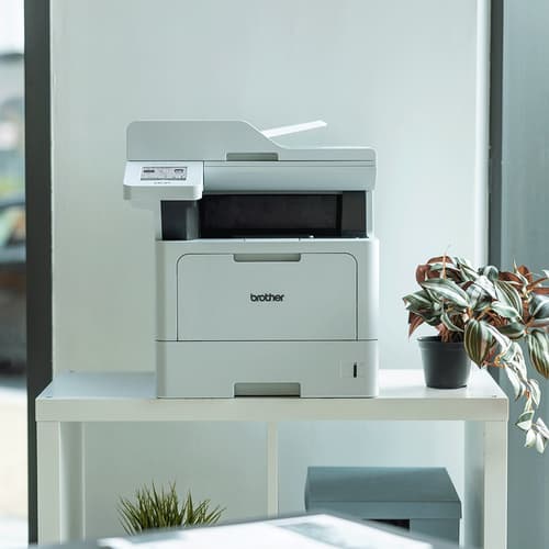 Brother DCP-L5510DW Wired & Wireless Laser Multifunction Printer - Monochrome - Copier/Printer/Scanner — view 5