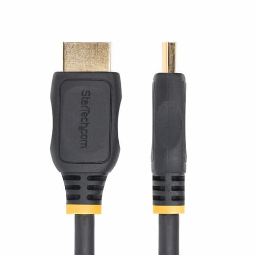StarTech.com 18in HDMI 2.0 Extension Cable, 4K 60Hz, M/F - High Speed - HDMI extension cable - HDMI male to HDMI female - 50 cm - shielded - black - 4K60Hz support, passive — view 3