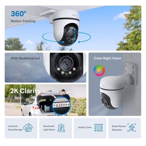 Outdoor Pan/Tilt Security WiFi Camera — view 6