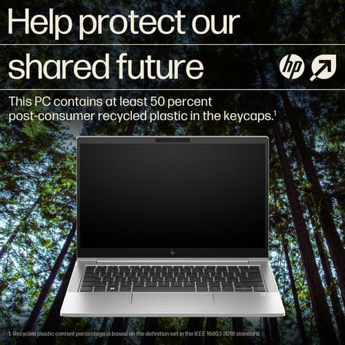 HP EliteBook 630 G10 Notebook - Intel Core i7 - 1355U / up to 5 GHz - Win 11 Pro - Intel Iris Xe Graphics - 32 GB RAM - 512 GB SSD NVMe, TLC - 13.3" IPS 1920 x 1080 (Full HD) - Gigabit Ethernet - Wi-Fi 6E, Bluetooth - pike silver aluminium - kbd: UK — view 5