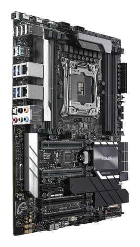 ASUS WS X299 PRO/SE - Motherboard - ATX - LGA2066 Socket - X299 Chipset - USB 3.1 Gen 1, USB-C Gen2, USB 3.1 Gen 2 - 2 x Gigabit LAN - HD Audio (8-channel) — view 9