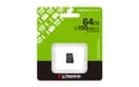 Kingston Canvas Select Plus - Flash memory card - 64 GB - A1 / Video Class V10 / UHS-I U1 / Class10 - microSDXC UHS-I thumbnail 3