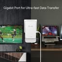 TP-Link PGW2440 KIT V1 - powerline adapter kit - Wi-Fi 6 - wall-pluggable thumbnail 7