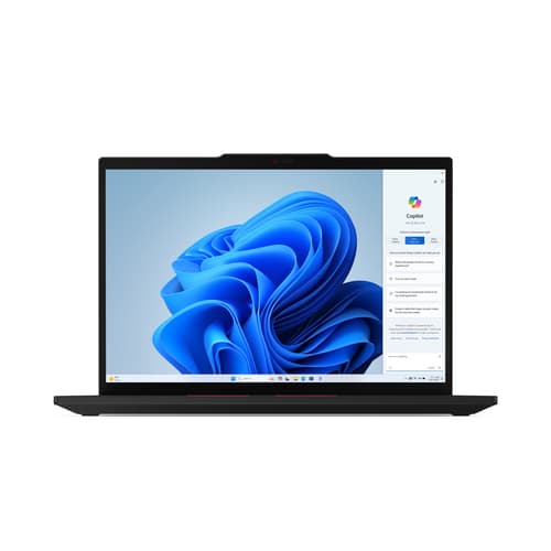 Lenovo ThinkPad T14 Gen 5 21MC - 180-degree hinge design - AMD Ryzen 5 - 8540U / up to 4.9 GHz - Win 11 Pro - Radeon 740M - 16 GB RAM - 512 GB SSD TCG Opal Encryption 2, NVMe - 14" IPS 1920 x 1200 - Gigabit Ethernet - Wi-Fi 6E, Bluetooth - black - kbd: UK - with 1 Year Lenovo Premier Support, CO2 Offset 0.5 ton (2nd Gen) — view 3