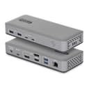 StarTech.com - Docking station - for laptop - USB-C 3.2 Gen 2 - 2 x DP, HDMI - 1GbE thumbnail 1