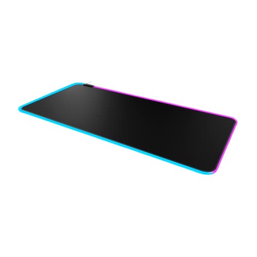HyperX Pulsefire Mat Gaming - Illuminated mouse pad - with RGB lighting - extra large - black - for Victus 15L by HP, Victus by HP Laptop 15, 16, Pavilion 24, 27, Pavilion x360 Laptop — view 13