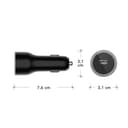 re-charge-Car Chrg USB-C 65W-BLK thumbnail 5