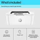 HP LaserJet M110w - Printer - B/W - Duplex - laser - A4/Letter - 600 x 600 dpi - up to 21 ppm - capacity: 150 sheets - USB 2.0, Wi-Fi(n), Bluetooth LE thumbnail 5