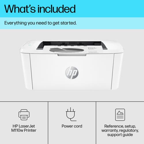 HP LaserJet M110w - Printer - B/W - Duplex - laser - A4/Letter - 600 x 600 dpi - up to 21 ppm - capacity: 150 sheets - USB 2.0, Wi-Fi(n), Bluetooth LE — view 6