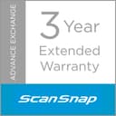 Ricoh Scanner Service Program 3 Year Extended Warranty for Ricoh Mobile Scanners - Extended service agreement (extension) - replacement - 3 years - shipment - 8x5 - response time: NBD - for ScanSnap iX100, S1100i, S1300i thumbnail 1