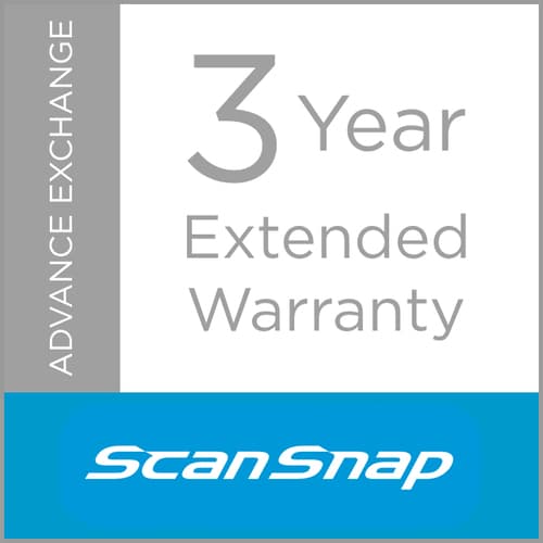 Ricoh Scanner Service Program 3 Year Extended Warranty for Ricoh Mobile Scanners - Extended service agreement (extension) - replacement - 3 years - shipment - 8x5 - response time: NBD - for ScanSnap iX100, S1100i, S1300i
