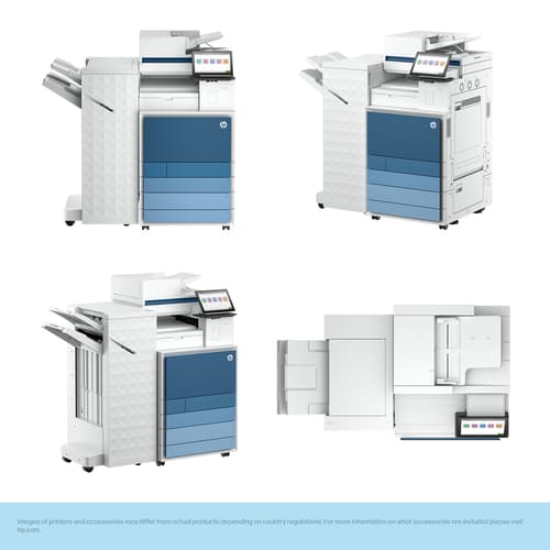 HP LaserJet Enterprise Flow MFP 8801z+ - Multifunction printer - colour - laser - A3 (297 x 420 mm) (original) - A3/Ledger (media) - up to 60 ppm (copying) - up to 60 ppm (printing) - 2180 sheets - 33.6 Kbps - Gigabit LAN, USB 3.0, USB 2.0 host, USB 3.0 host — view 7