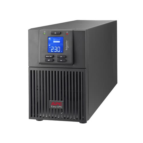 APC Easy UPS On-Line - UPS - tower - AC 220/230/240 V - 900 Watt - 1000 VA - 1-phase - Lead Acid - USB, serial - output connectors: 3 - PFC - Europe - black, RAL 7010