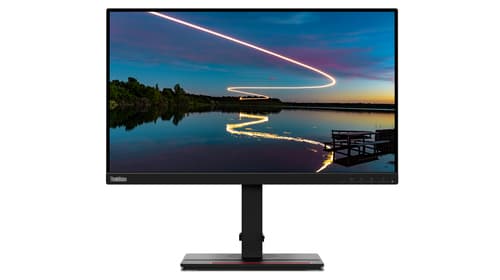 Lenovo ThinkVision T24m-20 - LED monitor - 24" (23.8" viewable) - 1920 x 1080 Full HD (1080p) - IPS - 250 cd/m� - 1000:1 - 4 ms - HDMI, DisplayPort, USB-C - raven black