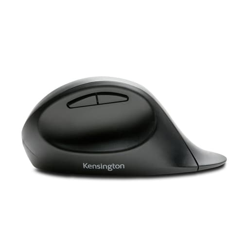 Kensington Pro Fit Ergo Wireless Mouse - mouse - 2.4 GHz, Bluetooth 4.0 LE - black — view 4