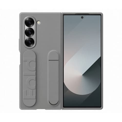 SILI GRIP CASE W/STAND FOLD6 GREY — view 3