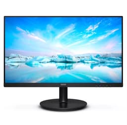 Philips V-line 271V8LAB - LED monitor - 27" - 1920 x 1080 Full HD (1080p) @ 100 Hz - VA - 250 cd/m� - 4000:1 - 4 ms - HDMI, VGA - speakers - textured black