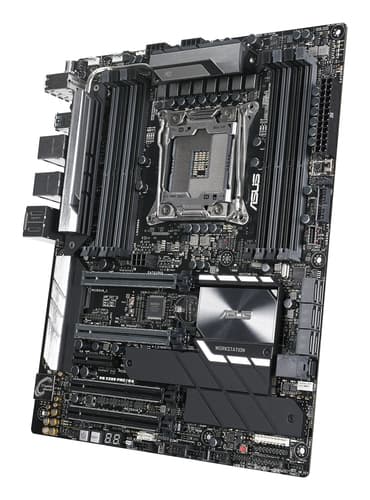 ASUS WS X299 PRO/SE - Motherboard - ATX - LGA2066 Socket - X299 Chipset - USB 3.1 Gen 1, USB-C Gen2, USB 3.1 Gen 2 - 2 x Gigabit LAN - HD Audio (8-channel) — view 3
